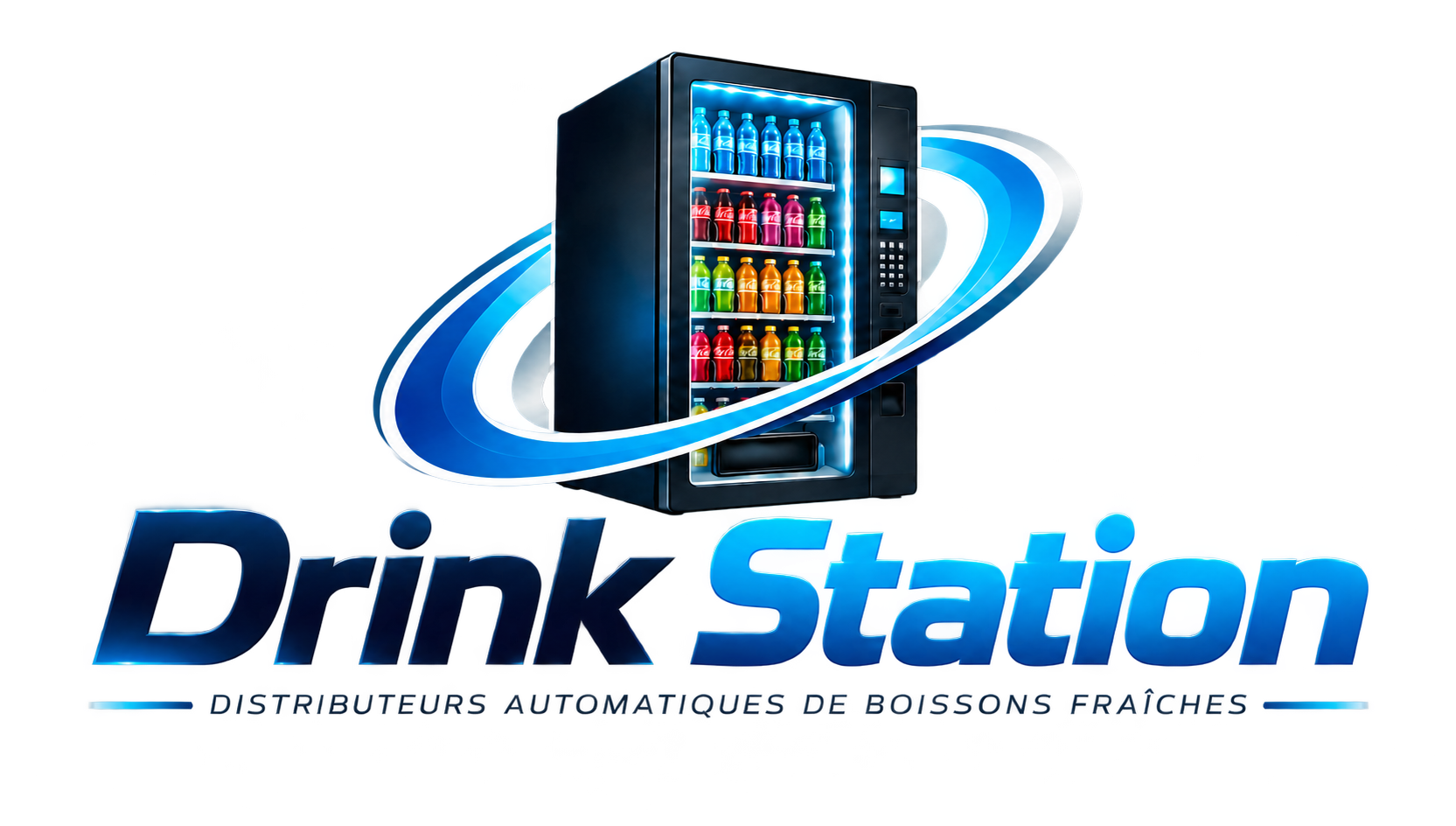 Logo Drink Station : distributeurs automatiques de boissons fraîches